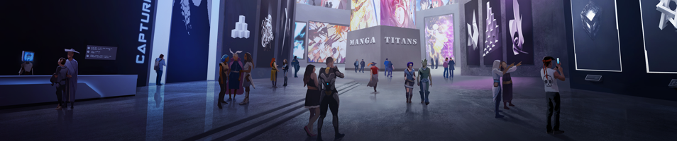 Grand Hall Level in Vertikal Metaverse