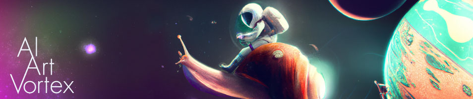 Ai art vortex level in the Vertikal metaverse